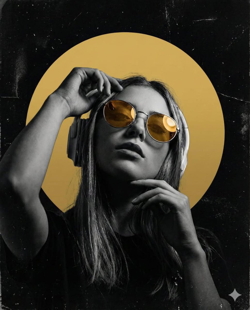 暗黑夜店风格人像海报 Prompt 拆解 - AIBoxBot