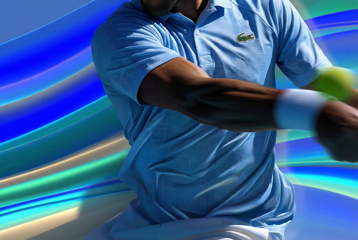 AIBoxBot场景实战：网球街头感的 Lacoste 广告海报｜Midjourney 构图提示词 - AIBoxBot